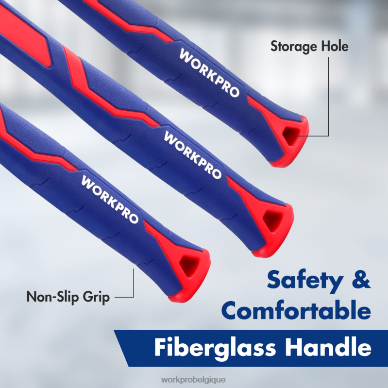 WORKPROJeu de marteaux 5 pièces N4DL136 outil