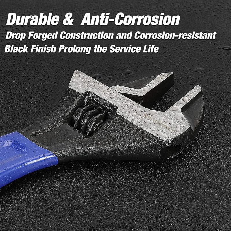 WORKPROJeu de 2 clés à molette pour atelier de garage à domicile et bricolage N4DL87 outil