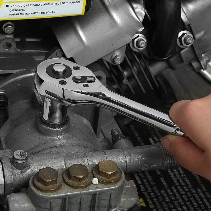 WORKPROJeu de 39 clés à douilles, jeu de petites douilles 1/4