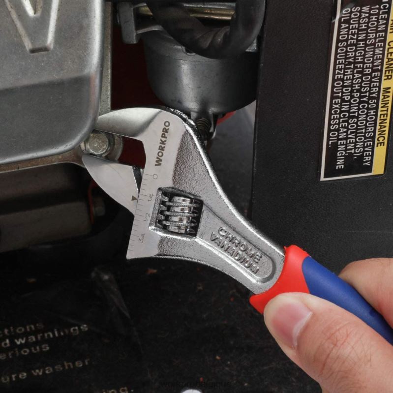 WORKPROJeu de 3 clés à molette N4DL83 outil