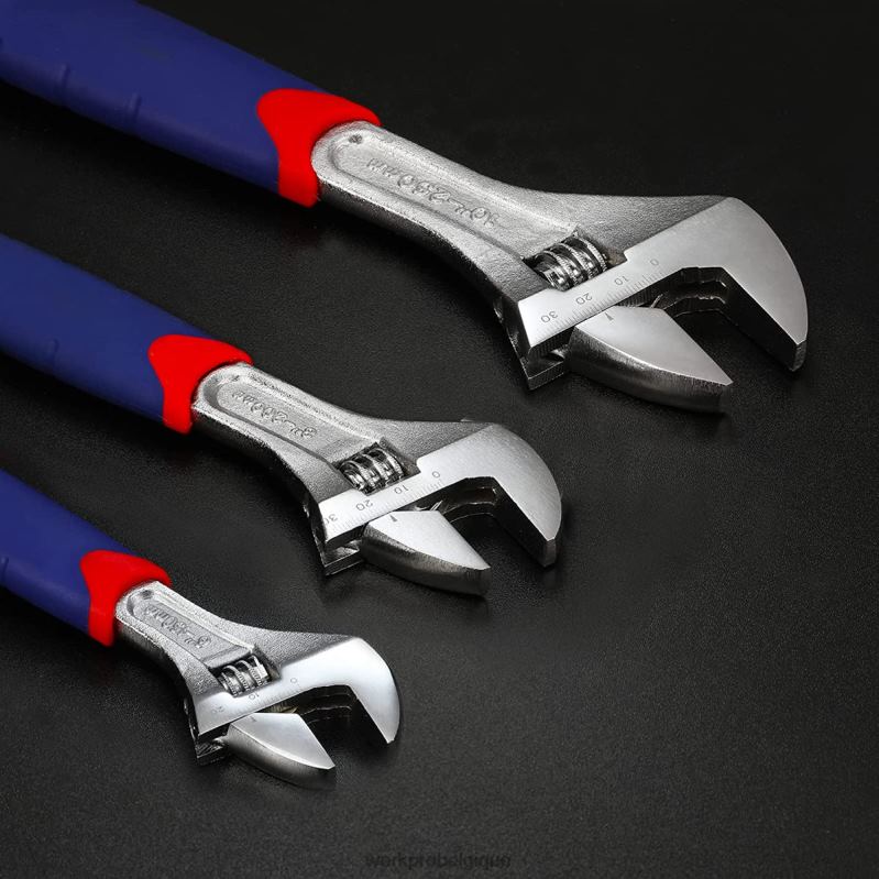 WORKPROJeu de 3 clés à molette N4DL83 outil