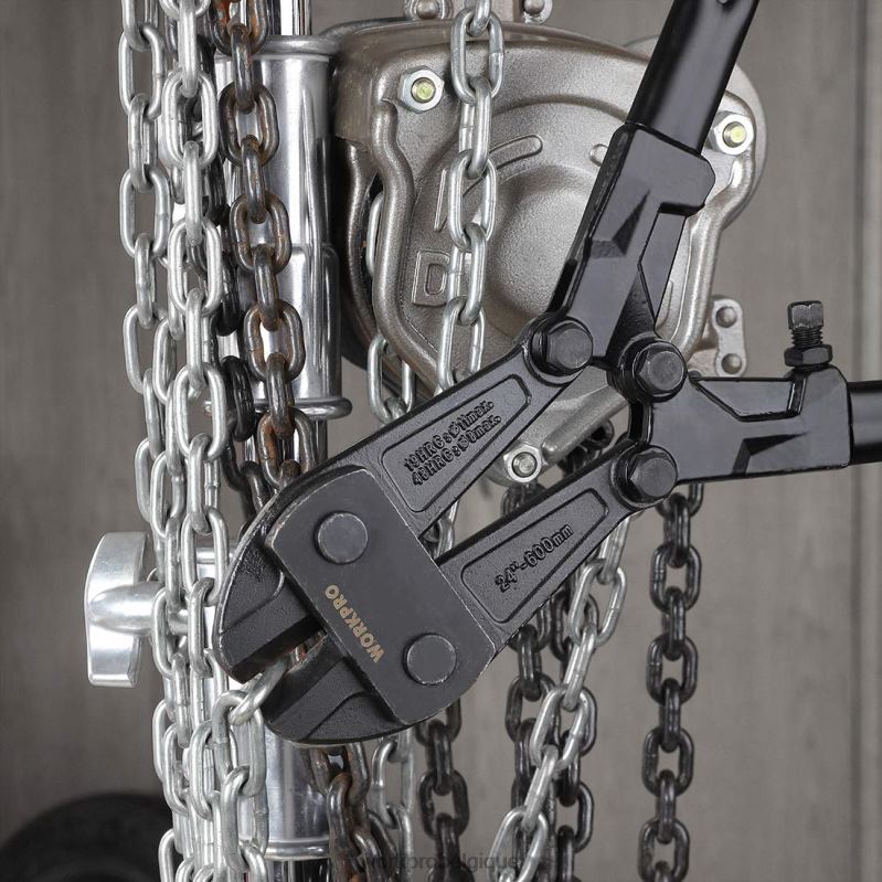 WORKPROcoupe-boulon, 24 pouces, lame en acier au chrome vanadium pour couper les serrures à patin N4DL160 outil