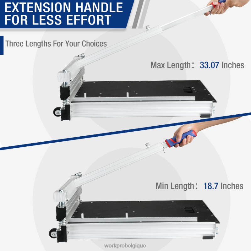 WORKPROcoupeur de sol en vinyle stratifié N4DL159 outil