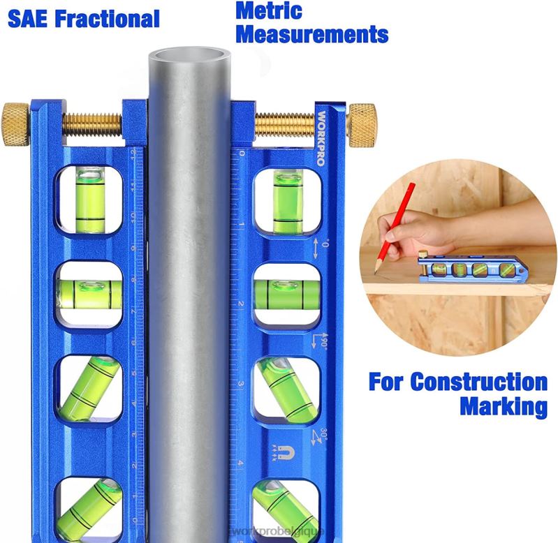 WORKPROLevier de cintrage de conduit de 6,3 pouces N4DL108 outil