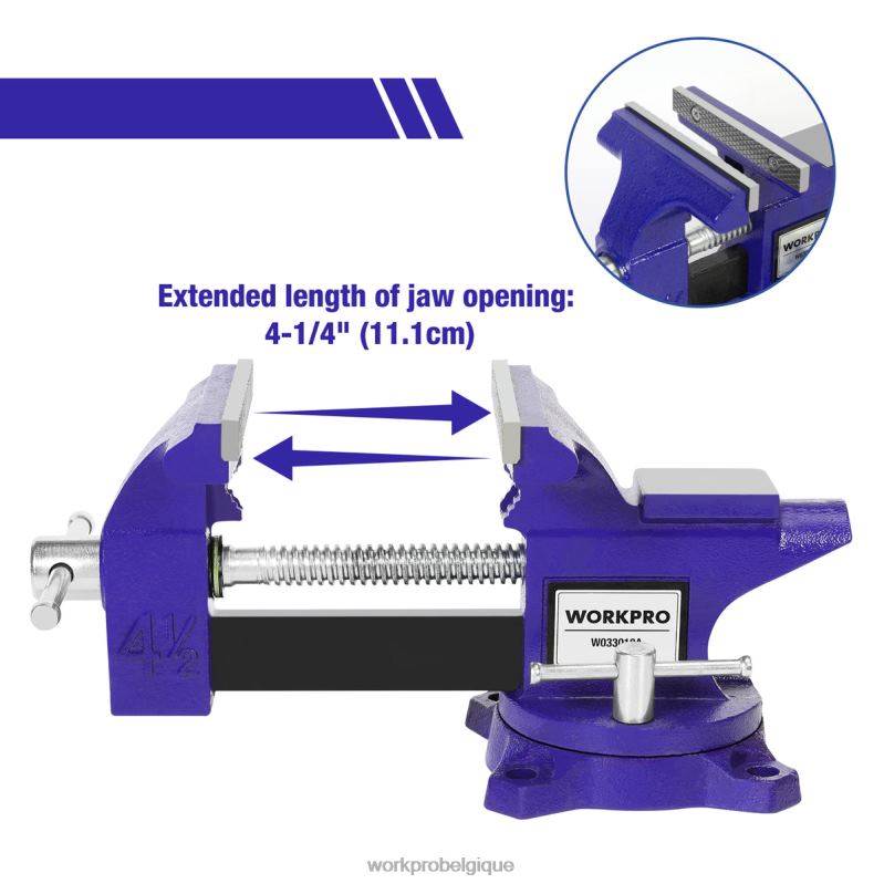 WORKPROétau d'établi pour établi N4DL113 outil
