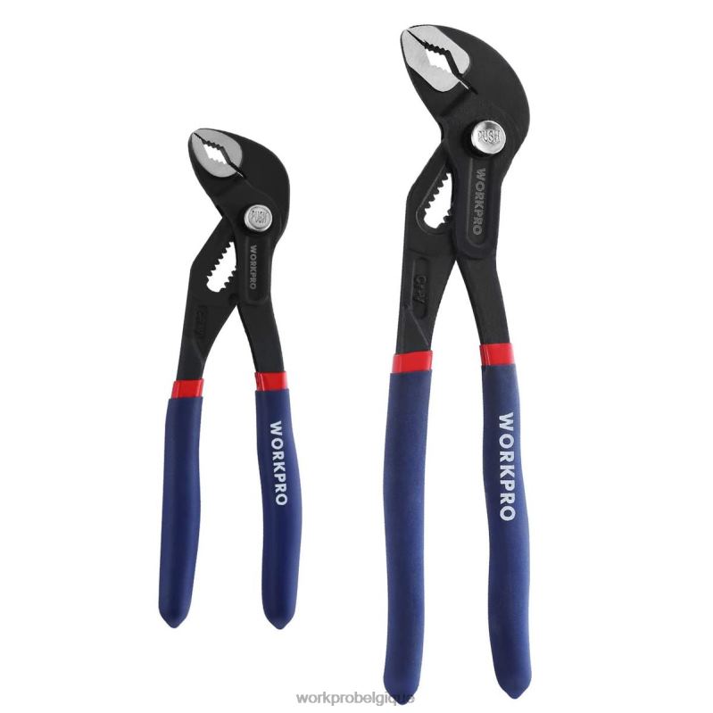 WORKPROpince à joints rainurés avec prise confortable N4DL71 outil