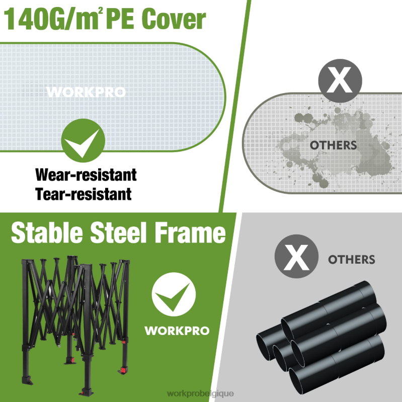 WORKPROserre portative de plain-pied N4DL289 outil