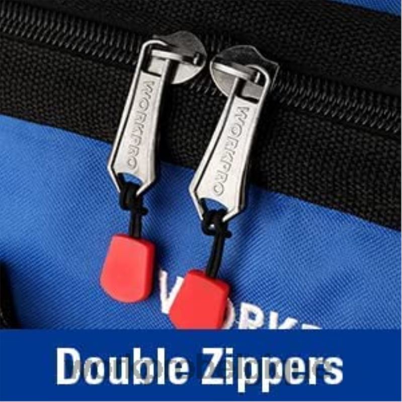 WORKPROSac à outils de 14 pouces, organisateur d'outils multi-poches avec bandoulière réglable N4DL31 stockage