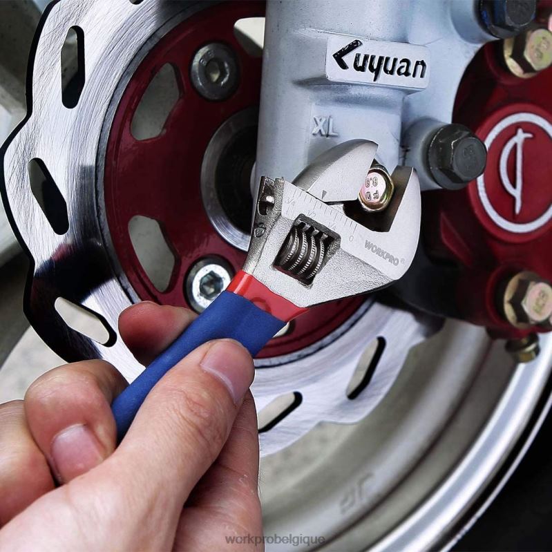 WORKPROEnsemble d'outils manuels ménagers pour tiroir de cuisine, 100 pièces, avec pochette de transport facile N4DL304 outil