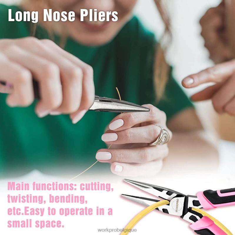 WORKPROJeu de 4 pinces N4DL251 outil