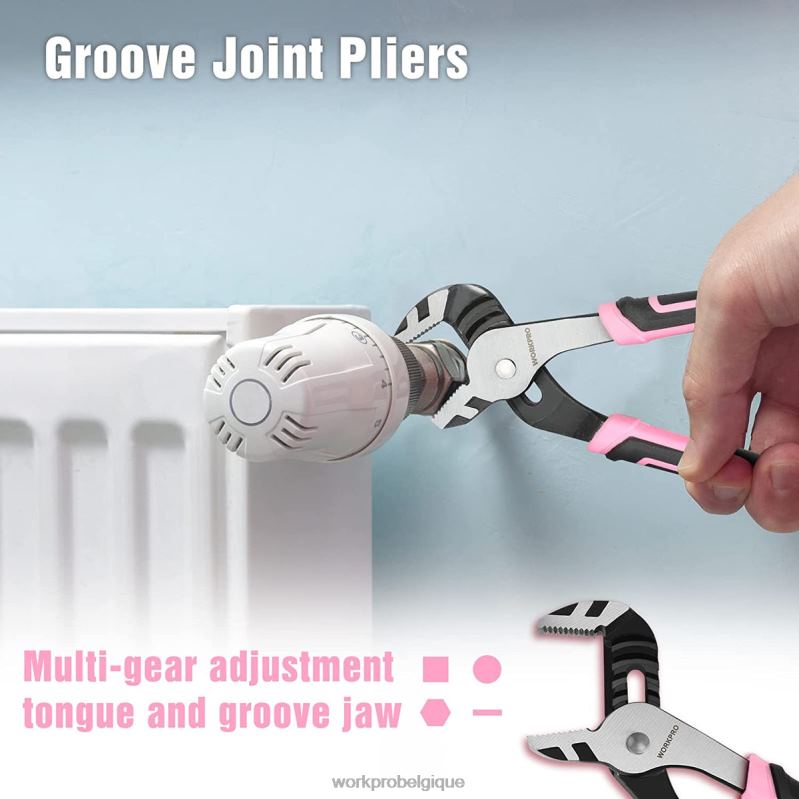 WORKPROJeu de 4 pinces N4DL251 outil