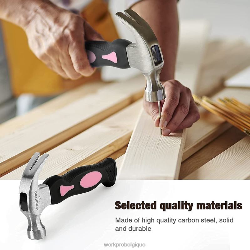 WORKPROKit d'outils ménagers pour femmes, 10 pièces, avec jeu de supports d'embouts de tournevis N4DL243 outil