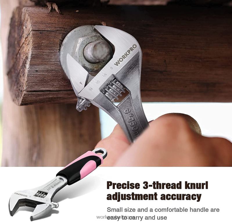 WORKPROKit d'outils ménagers pour femmes, 10 pièces, avec jeu de supports d'embouts de tournevis N4DL243 outil