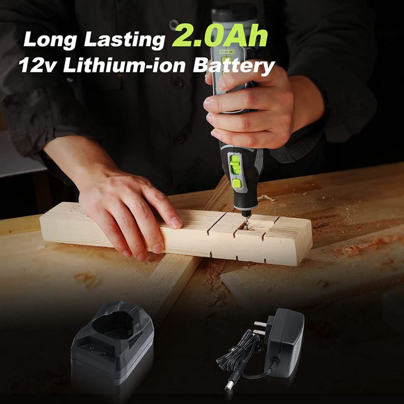 WORKPROKit d'outils rotatifs sans fil 12 V pour le bricolage et le bricolage N4DL226 outil