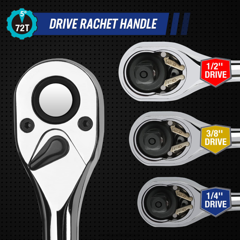 WORKPROjeu d'outils mécaniques, jeu de clés à douille 192 pièces avec étui de rangement N4DL311 outil